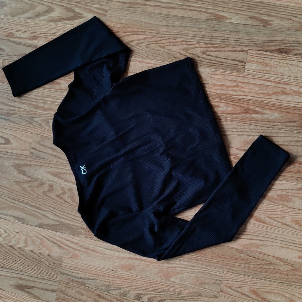 Calvin Klein Performance Cropped Cardigan - Picture 6 of 6